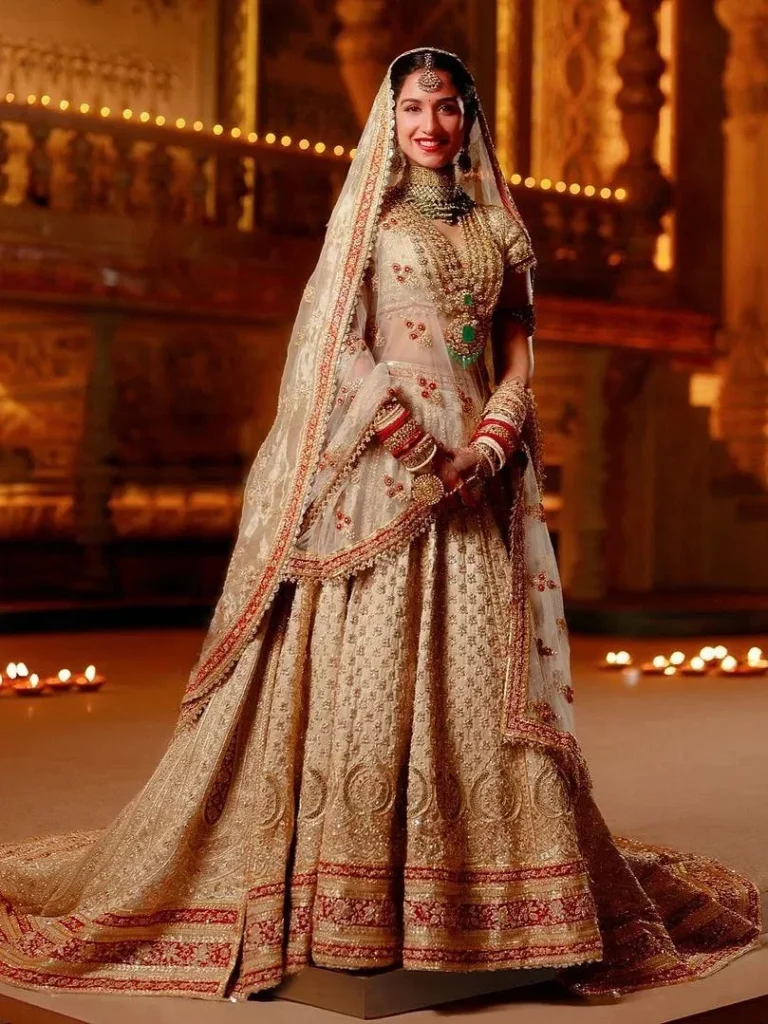 dupatta saree style trend