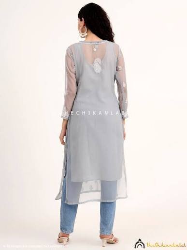 What to Wear Under Sheer Chikankari Kurti