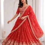pre draped saree vs lehenga