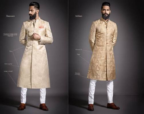 Sherwani vs Achkan vs Bandhgala: What Is the Difference?