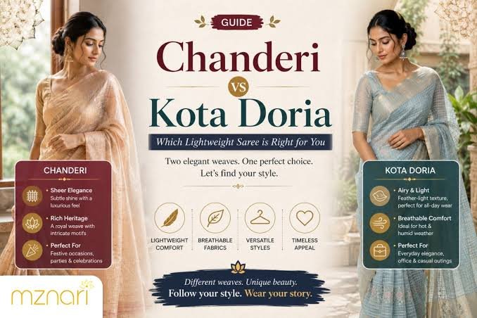 Kota Doria vs Chanderi: Which Is Best for Summer?